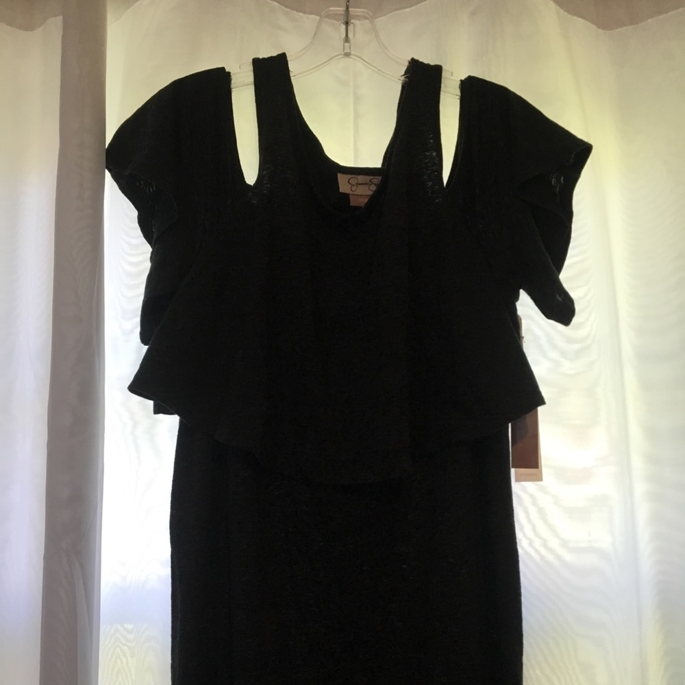 Jessica Simpson Liftup Cold Shoulder Nursing Dress